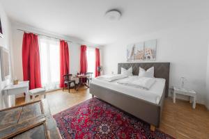 Postel nebo postele na pokoji v ubytování Hotel Freischütz