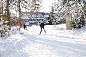 Ferienhäuser Hoher Knochen v zimě