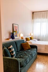 A bed or beds in a room at Residence Sabrina