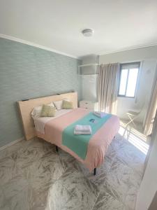 Postel nebo postele na pokoji v ubytování Hotel Posada del Mar Playa de Gandía
