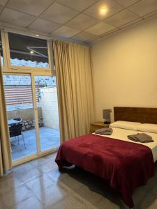 Posteľ alebo postele v izbe v ubytovaní Habitaciones La MAR