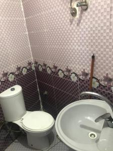een badkamer met toilet en wastafel bij Dodo home in Dahab