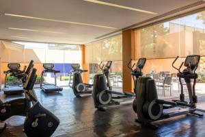 Fitness centrum a/nebo fitness zařízení v ubytování Courtyard Toluca Tollocan