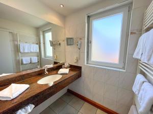 Koupelna v ubytování Akzent Hotel Atrium Baden