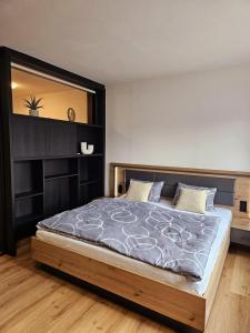 Krevet ili kreveti u jedinici u okviru objekta Apartment Wohnung Mönichkirchen