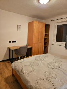 Krevet ili kreveti u jedinici u okviru objekta Apartment Wohnung Mönichkirchen