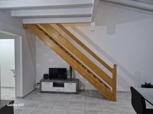 TV a/nebo společenská místnost v ubytování Villa COEUR KERA