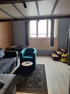 Istumisnurk majutusasutuses Apartman Duga