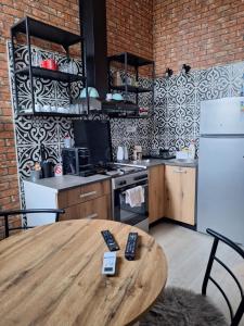 Köök või kööginurk majutusasutuses Apartman Duga