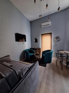 Ruang duduk di Apartman Duga