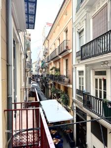 Balkón nebo terasa v ubytování Mercat Suites