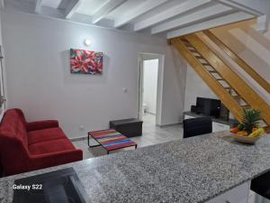 Posezení v ubytování Villa COEUR KERA