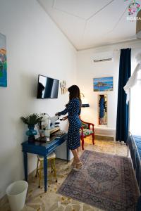 TV a/nebo společenská místnost v ubytování Siculea Home