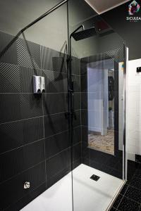 Koupelna v ubytování Siculea Home