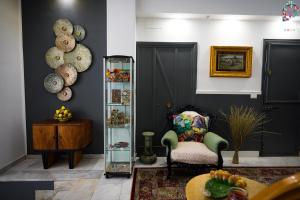 Posezení v ubytování Siculea Home