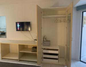 TV a/nebo společenská místnost v ubytování Marsallis Flat 202 - Natal RN