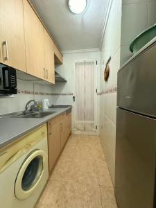 Nhà bếp/bếp nhỏ tại El Molino 9 Bonito Apartamento en la Ciudad