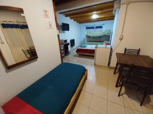 Ένα ή περισσότερα κρεβάτια σε δωμάτιο στο Guenechen