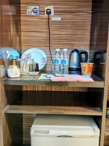 Una cocina o cocineta en Sunset studio apartment Goldcoast morib