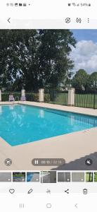 a large swimming pool with blue water at D&T Flamingo Paradise in Haines City