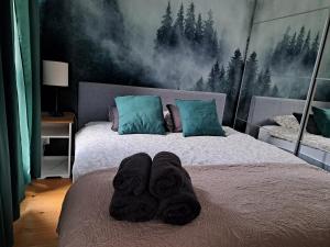 Posteľ alebo postele v izbe v ubytovaní Chillout Apartment JK46 - Free parking, Fv Vat