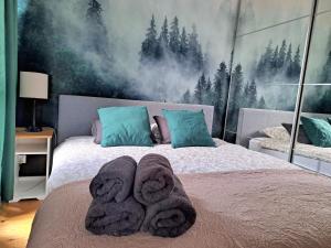 Posteľ alebo postele v izbe v ubytovaní Chillout Apartment JK46 - Free parking, Fv Vat