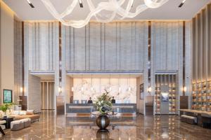 Istumisnurk majutusasutuses Atour Hotel Wefang High Tech Zone Management Committee East Jiankang Street