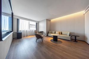 Istumisnurk majutusasutuses Atour Hotel Wefang High Tech Zone Management Committee East Jiankang Street