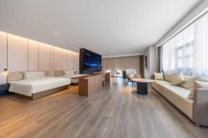 Istumisnurk majutusasutuses Atour Hotel Wefang High Tech Zone Management Committee East Jiankang Street