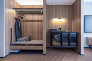 广州荔湾城际酒店 LntercityHotel Guangzhou Liwan客房内的一张或多张床位