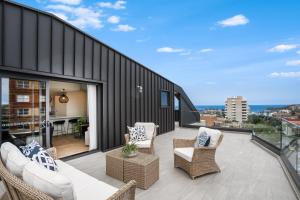 Μπαλκόνι ή βεράντα στο Spacious Penthouse Fabulous Harbour & Ocean Views