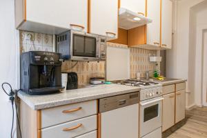 Kuchyň nebo kuchyňský kout v ubytování Convenient Shared Apartment - near Danube & Millenium Tower