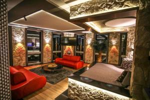Ruang duduk di Penthouse - Luxury Resort & Spa