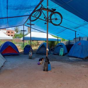 Ảnh trong thư viện ảnh của Camping Baque da Virada - Barraca com colchão ở Ubatuba