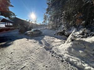 Apartment in Reith near Ski Slopes v zimě