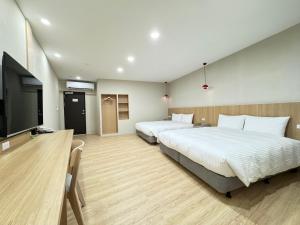 Μια τηλεόραση ή/και κέντρο ψυχαγωγίας στο Yoshi Hotel - Tainan Sinmei Branch