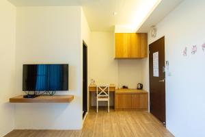 Kuchyň nebo kuchyňský kout v ubytování Ting Shuan B B&B