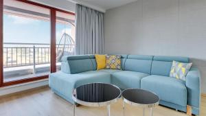 Χώρος καθιστικού στο Elegant and Comfortable Apartments in Gdansk Dom & House