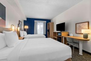 Spark By Hilton Hershey Near The Park客房内的一张或多张床位
