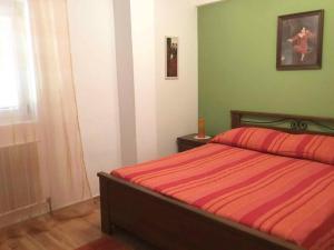 Postel nebo postele na pokoji v ubytování Apartment Medulin 37