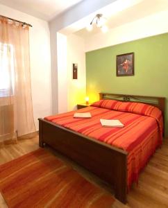 Postel nebo postele na pokoji v ubytování Apartment Medulin 37
