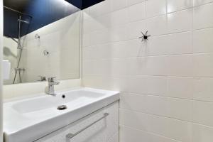 Koupelna v ubytování Emilie 21 - à 200m de la plage