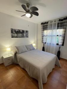 Posteľ alebo postele v izbe v ubytovaní Apartamento en Cazorla con vistas espectaculares