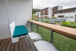 Balkón nebo terasa v ubytování Apartments Spa Resort Styria- ADULTS ONLY