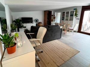 Posezení v ubytování Casa Obregón Cabárceno 3000