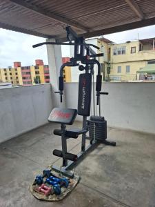 Fitness centrum a/nebo fitness zařízení v ubytování Casa Extremadura