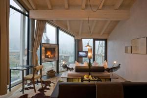 Posezení v ubytování Matterhorn FOCUS Design Hotel