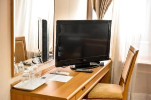 TV a/nebo společenská místnost v ubytování Sole Mio Wellness & SPA