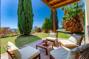 Ogród w obiekcie Villas la Gomera