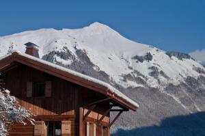 Γενική θέα στο βουνό ή θέα στο βουνό από  αυτό το σαλέ